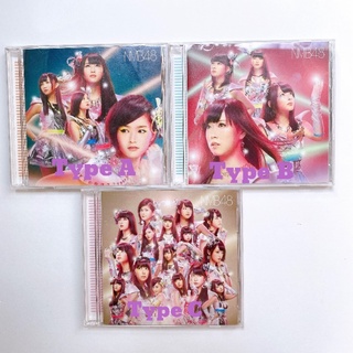 NMB48 CD+DVD single Kamonegix Regular type A, B,C (แผ่นแกะแล้ว มีโอบิ)