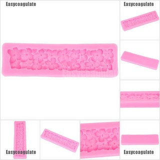 แม่พิมพ์ซิลิโคนลายดอกไม้ 3 d สําหรับตกแต่งเค้ก