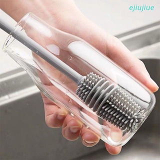 cc Silicon Clean Brush Long Handle Suit for Coffee Glasses Pot Milk Cup Mugs Wine Bottle Baby Bottle Kitchen Dish Washing