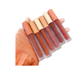 โปรโมชั่น : ✨HERORANGE ลิปสติกจิ้มจุ่ม เนื้อกำมะหยี่ สีสวย เม็ดสีแน่น ติดทนนาน