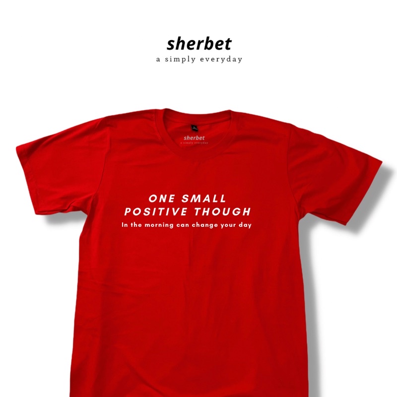 sherbettee-เสื้อยืด-one-small-positive