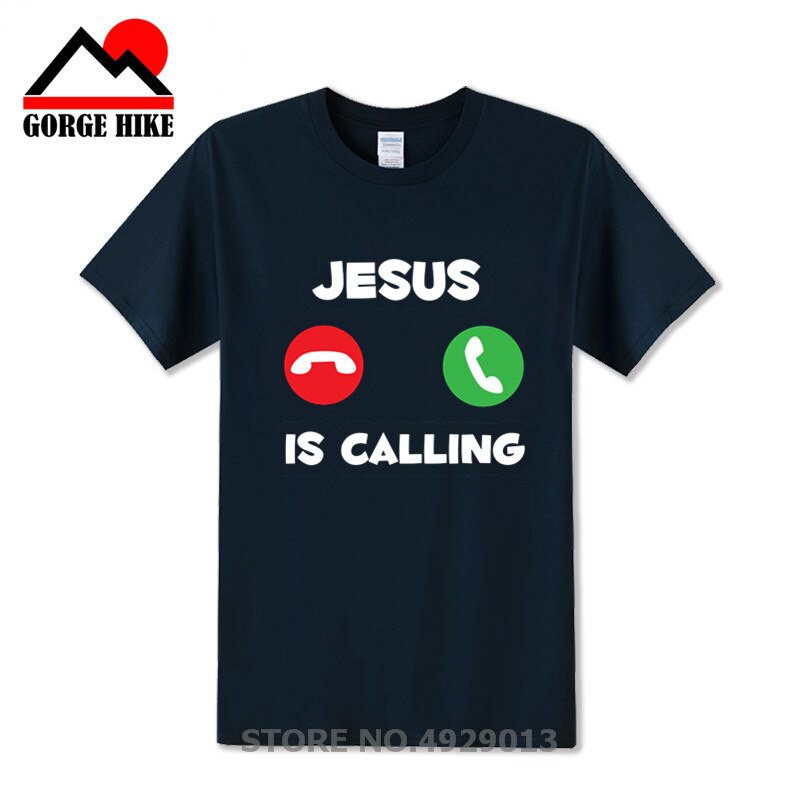 2020-เสื้อยืดพิมพ์ลาย-jesus-called-สำหรับผู้ชาย-sale