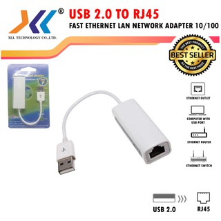 USB to Ethernet Lan RJ45 Network card รหัสLan03-04-05