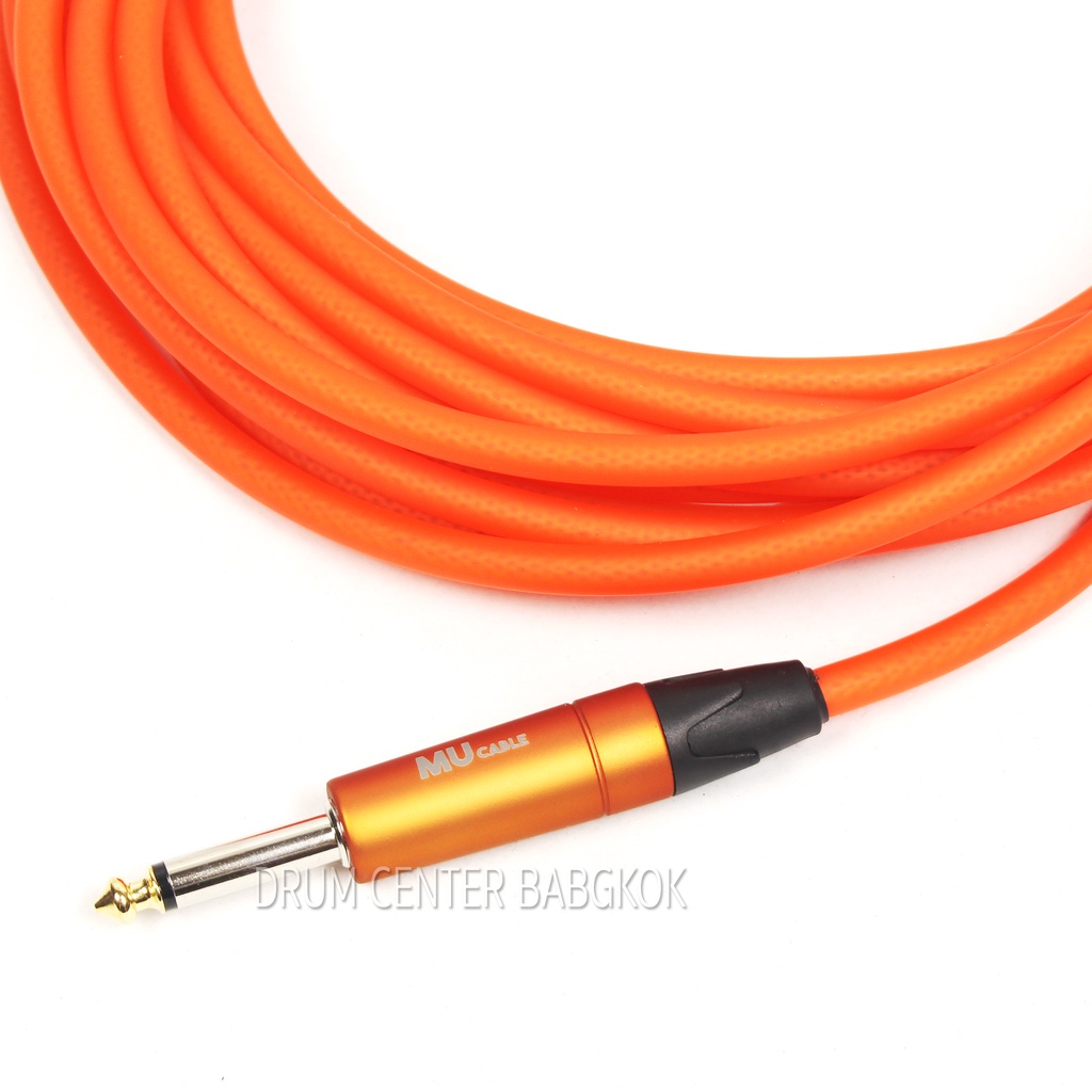 mu-cable-สายเคเบิ้ล-สายแจ็ค-สำหรับกลองไฟฟ้า-กีต้าร์-เบส