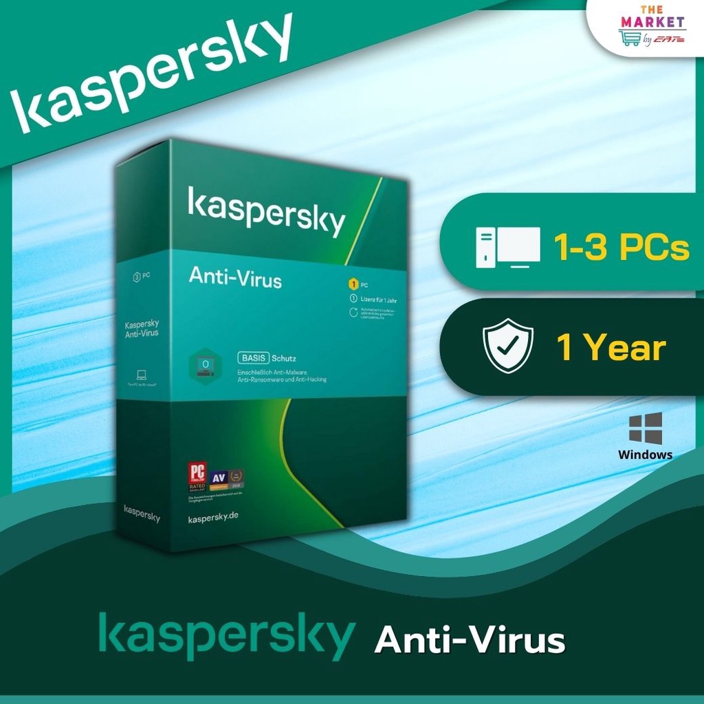 kaspersky-antivirus-1year-for-pc-โปรแกรมป้องกันไวรัส-ของแท้