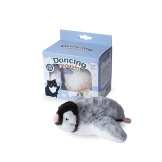 KAFBO Dancing Penguin เพนกวินดุ๊กดิ๊ก ตุ๊กตาดิ้นได้สำหรับน้องแมว กัดฟัดสนุก แถมแคทนิปเพิ่มความฟิน