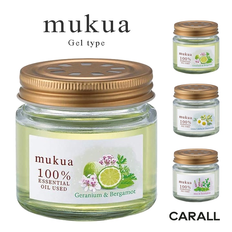 carall-น้ำหอมติดรถยนต์-mukua-gel-น้ำมันหอมระเหยธรรมชาติ-100-จากประเทศญี่ปุ่น-น้ำหอมปรับอากาศ-ชนิดเจล-95ml