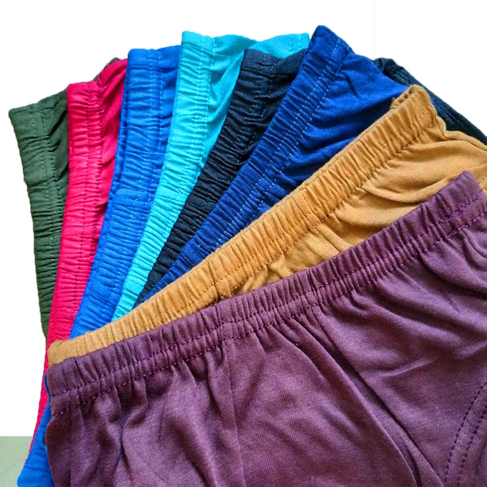 กางเกงในขาเว้า-สีพื้น-ไม่มีลาย-เนื้อผ้าดี-บางเบา-มีหลายสี-กางเกงในเด็ก-ผู้ชาย