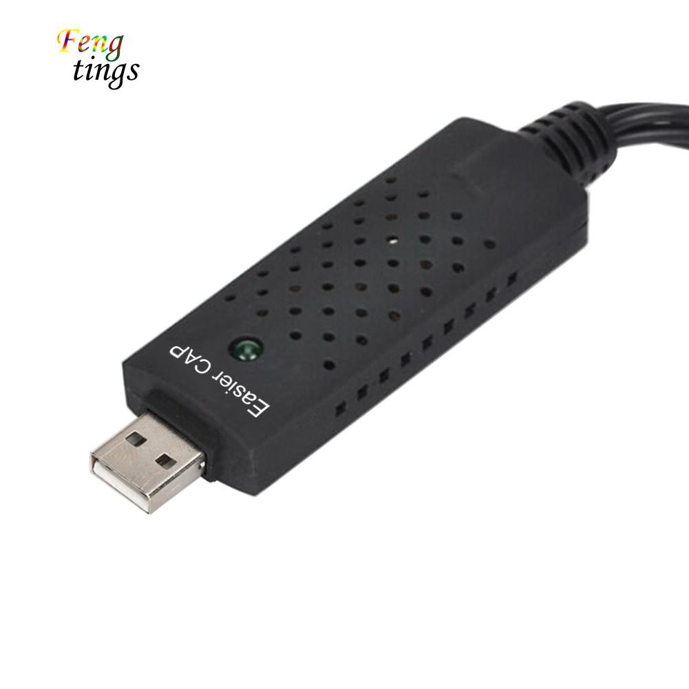 ft-pro-usb-2-0-video-easycap-tv-dvd-vhs-อะแดปเตอร์การ์ดเสียงสําหรับคอมพิวเตอร์