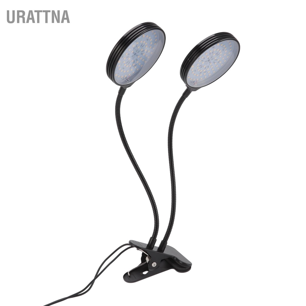 urattna-ไฟปลูกต้นไม้-led-30w-หัวคู่-พาวเวอร์ซัพพลาย-usb-ซันไลค์-ฟูลสเปกตรัม-พร้อมคลิปหนีบ