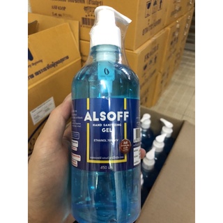 สินค้า Alcohol gel Alsoff แอลกฮอล์ เจล 450 ml พร้อมส่ง