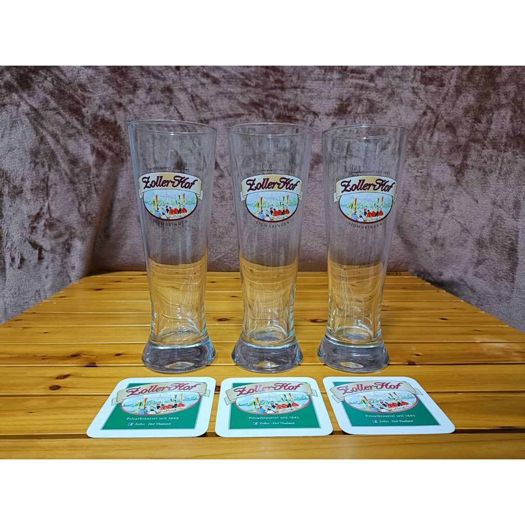 แก้วเบียร์ Loller Hof Size 500 ml แถมที่รองแก้วฟรี !!!! | Shopee Thailand