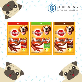 Pedigree Meat Jerky Stick เพดดิกรี มีท เจอร์กี้ สติ๊ก ขนมสำหรับสุนัขชนิดแท่ง มี 3 รสชาติ 60 กรัม