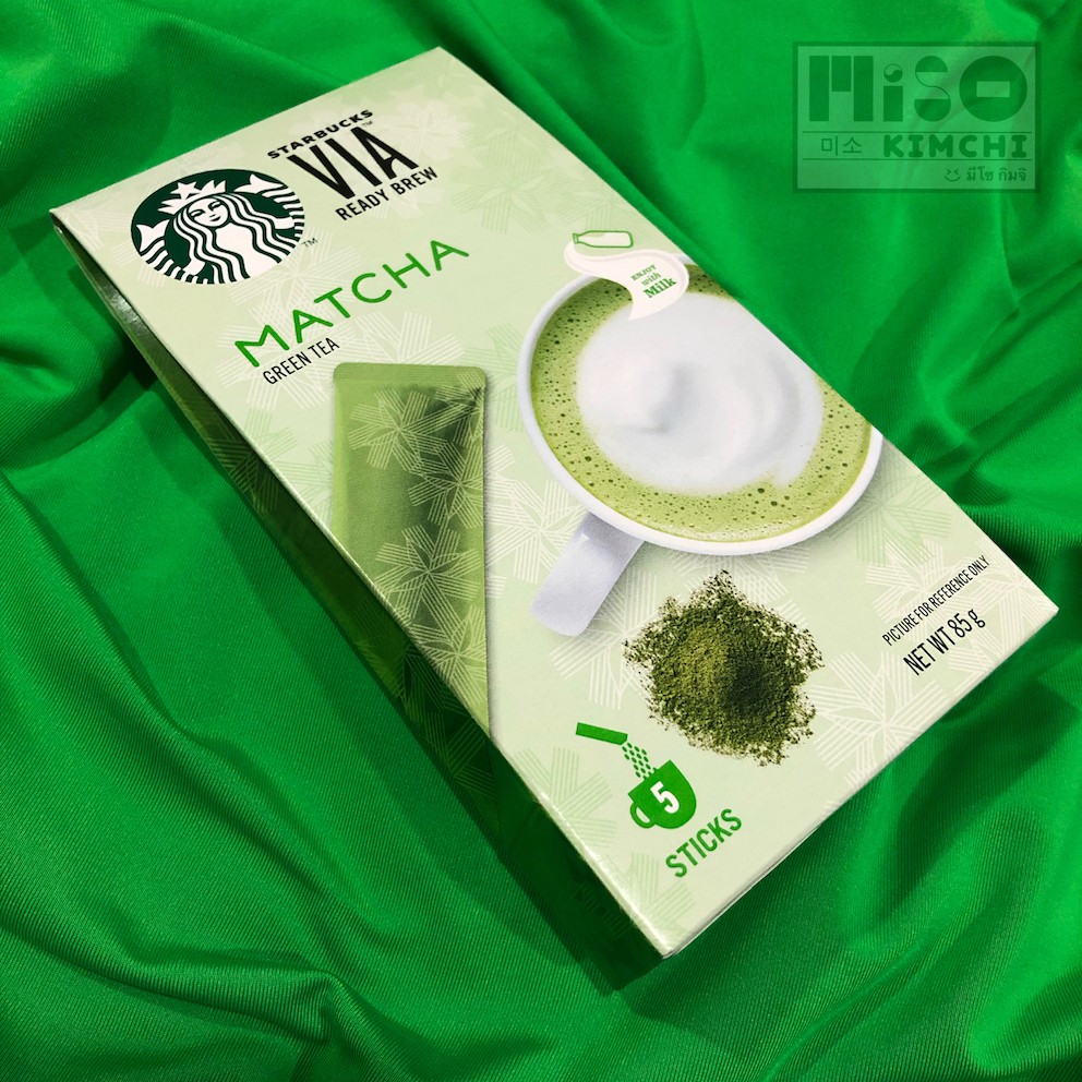 Starbucks VIA (Matcha Green Tea / Italian Roast) เครื่องดื่มสตาร์บัค ...