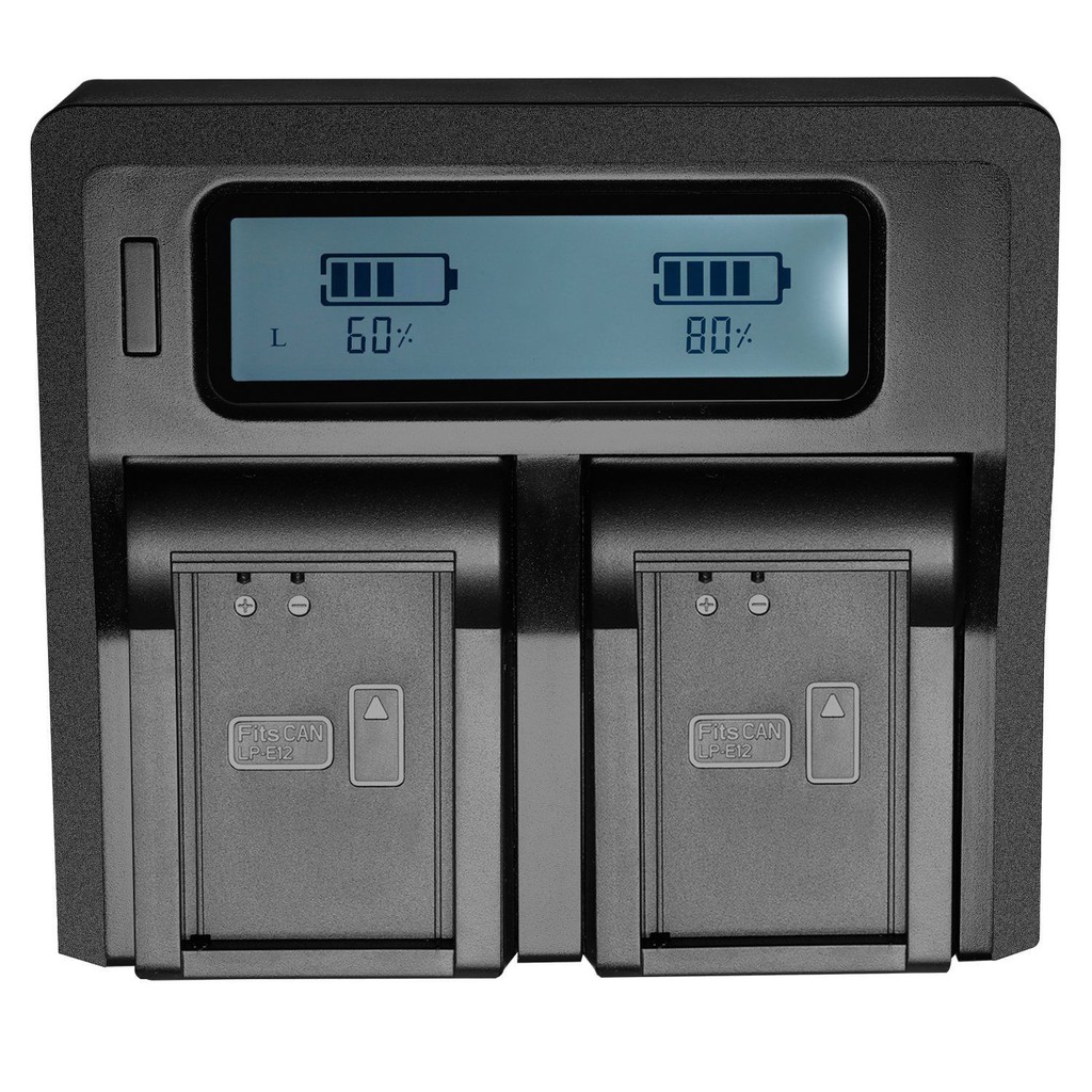 แท่นชาร์จแบตกล้องมีจอ LCD DAUL CHARGER SONY F550 for Sony NP-F550 NP ...
