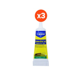 Blattanex Gel เจลกำจัดแมลงสาบ แบลททาเน็กซ์ เจล 12 กรัม (แพ็ก 3)