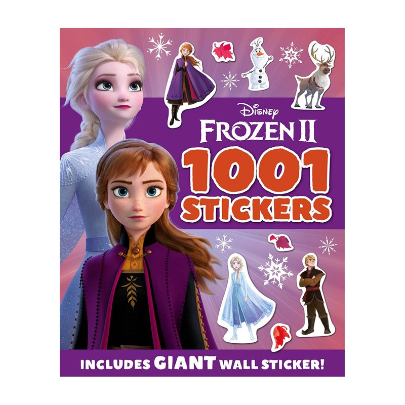 บงกช-หนังสือต่างประเทศ-disney-frozen-2-1001-stickers-1001-stickers-disney