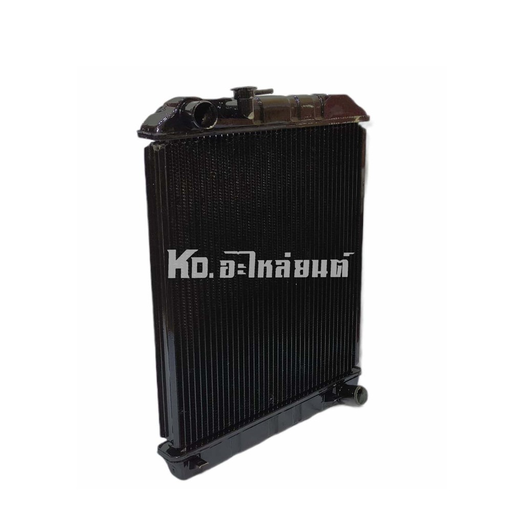 หม้อน้ำ-isuzu-nmr130-ele-เครื่อง-4jj-ทองแดง-3v