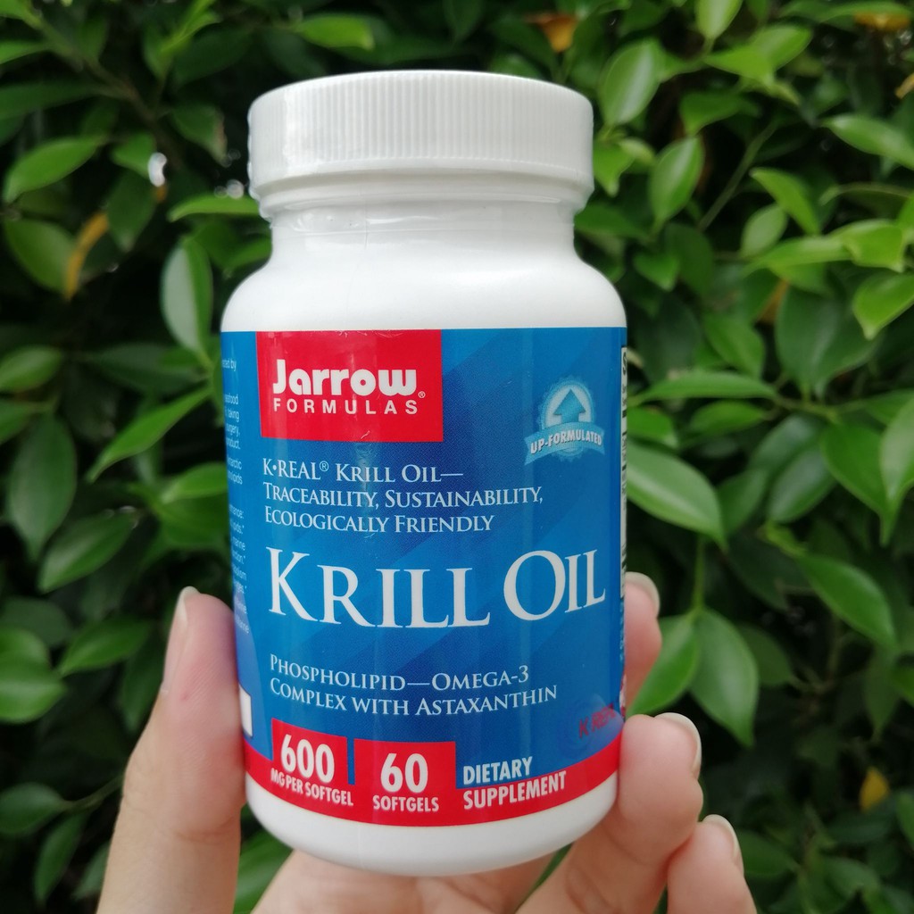 น้ำมันคริลล์ Krill Oil 60 Softgels (Jarrow Formulas®) Shopee Thailand