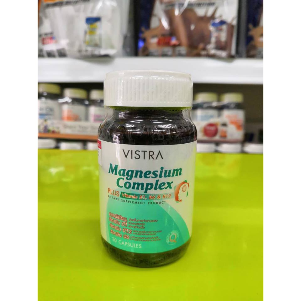 VISTRA MAGNESIUM COMPLEX (30 CAPSULES) | Shopee Thailand