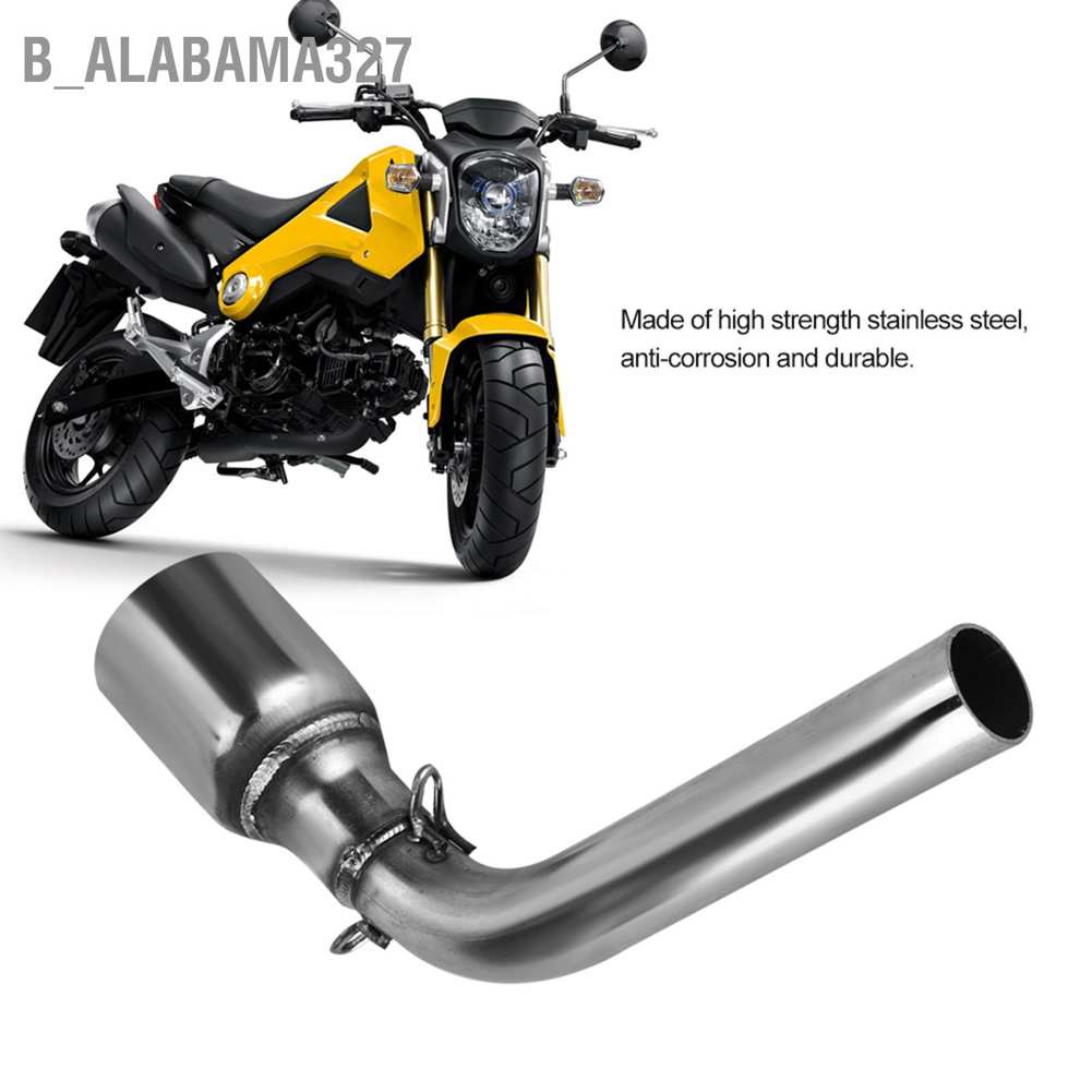 alabama327-อะแดปเตอร์เชื่อมต่อท่อไอเสียรถจักรยานยนต์-สําหรับ-honda-msx125-2013-2015