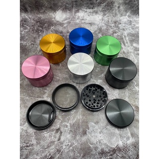 ที่บดสมุนไพรออกแบบลายได้เอง ขนาด 63/50(mm) มม. มี 4 ชั้น Premium Quality Custom Design Grinder 63/50MM