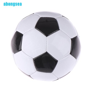 Abongsea ลูกบอลฟุตบอล PVC สีดําและสีขาว สําหรับเด็ก
