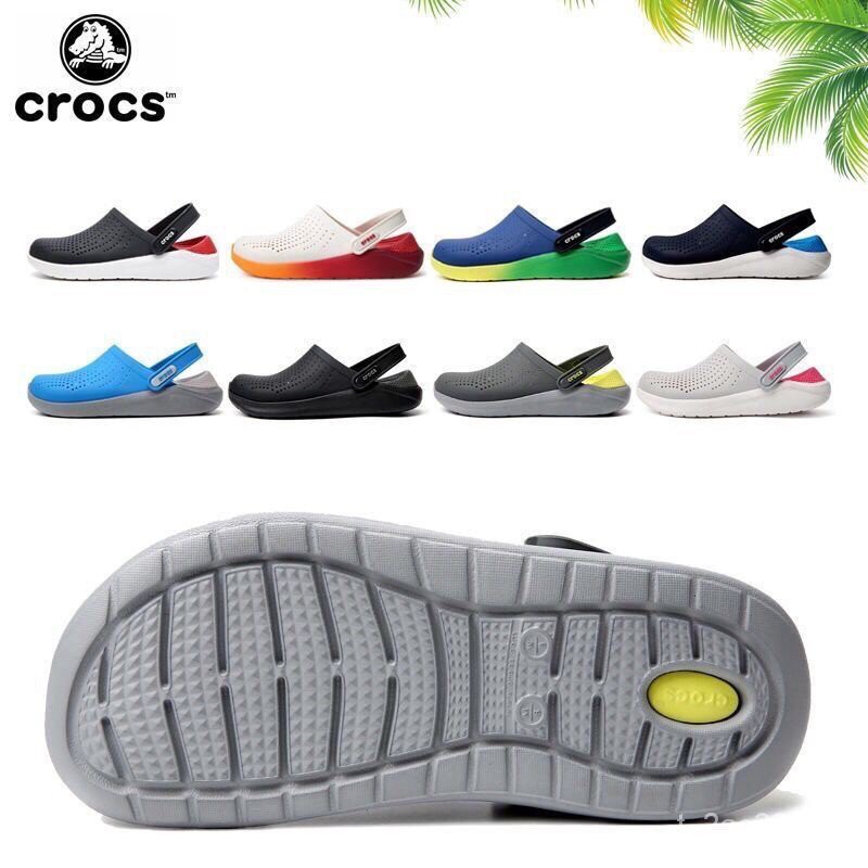 สินค้าอยู่ไทยพร้อมส่ง-รองเท้าสุขภาพ-สีใหม่พร้อมส่งcrocs-literide-clog-งาน-outlet-ถูกกว่า-shop-ใส่ได้ทั้งหญิงและชาย