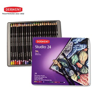 DERWENT STUDIO สีไม้ 24 สี