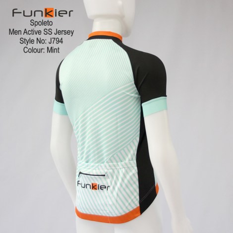 เสื้อจักรยานแขนสั้นผู้ชาย-funkier-j-794-spoleto-สีมิ้น