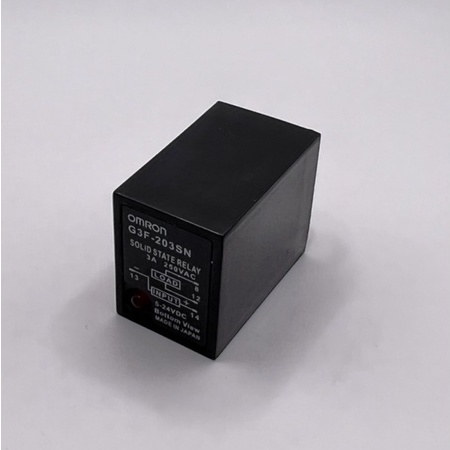 G3F-203SN ยี่ห้อ Omron Solid State Relay แรงดันไฟ 5-24Vdc G3F-203SN ยี่ห้อ Omron Solid State Relay แรงดันไฟ 5-24Vdc