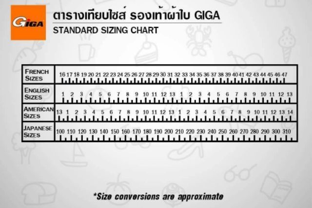 giga-รองเท้าผูกเชือก-ga15-ไซส์-36-44