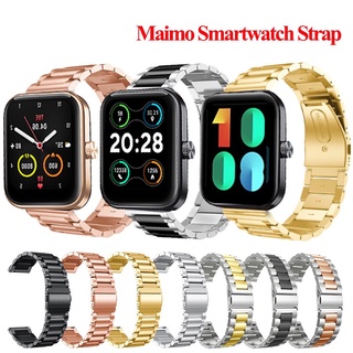 ภาพหน้าปกสินค้าสายนาฬิกาข้อมือสแตนเลสสําหรับ Maimo watch ที่เกี่ยวข้อง