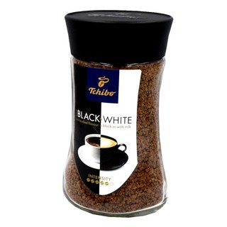 Tchibo Black &amp; White Coffee 200g.ทชิโบ แบล็กเอ็นไวท์ กาแฟสำเร็จรูป (Germany Imported) ขนาด 200กรัม.