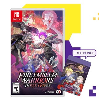 ภาพขนาดย่อของสินค้าพร้อมส่ง  ผ่อน 0%  NSW FIRE EMBLEM WARRIORS: THREE HOPES (เกม Nintendo Switch )