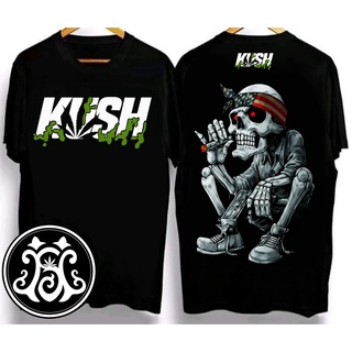 เสื้อแฟชั่นผญ2022 อื่นๆ - เสื้อ Kush Tops เสื้อยืดขนาดใหญ่ 55-100 กก. ขนาดเสื้อเชิ้ตผู้ชายลาย Kush