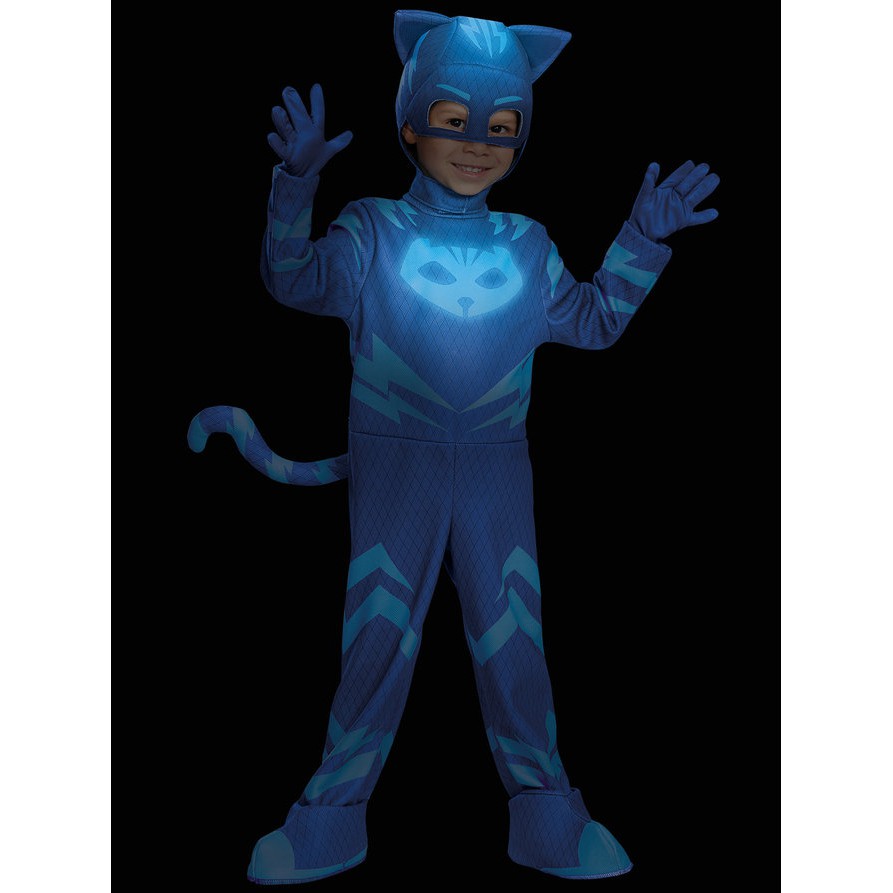 ชุดแฟนซีเด็ก PJ Masks Catboy Deluxe Toddler Costume ไซส์ S(2 ปี) และ M ...