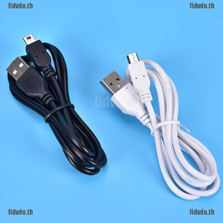 FTH มินิสาย USB ยาว 1 ม. ซิงค์ &amp; ชาร์จตะกั่ว Type A ถึง 5 Pin B ชาร์จโทรศัพท์ TH