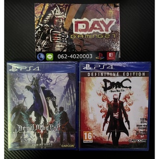 แผ่นเกมส์ PS4 **Devil May Cry <5><Definitive Edition>**  สินค้ามือ <1><2>