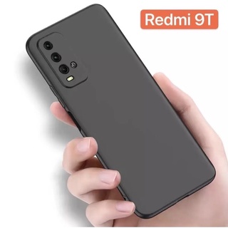ส่งจากไทย Case Xiaomi Redmi 9T เคสนิ่ม เสี่ยวมี่ สีดำ เคสซิลิโคน สวยและบางมาก Redmi9t