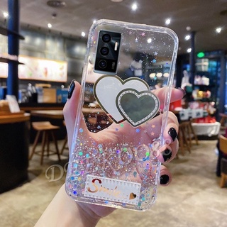 Ready Stock เคสโทรศัพท์ VIVO V23E Y15S 2021 Case Glitter Bling Star Love Softcase Clear Transparent Back Cover เคส VIVOV23E VIVOY15S Phone Casing