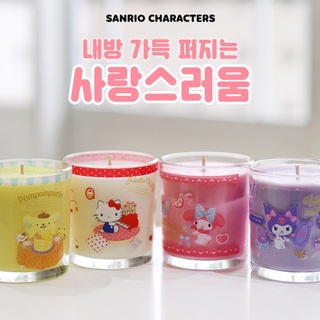 ( พร้อมส่ง ) Sanrio Candle making kit ชุด DIY ทำเทียน