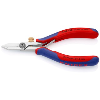 KNIPEX Electronics Wire Stripping Shears - 130 mm กรรไกรปอกสายไฟ 130 มม. รุ่น 1182130