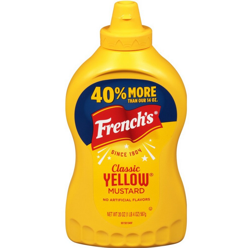 เฟร้นช์ส คลาสสิค เยลโล่ มัสตาร์ด ซอสมัสตาร์ด French's Mustard Classic