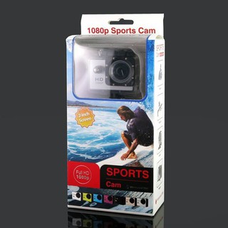 ภาพขนาดย่อของภาพหน้าปกสินค้ากล้อง Sport cam Full HD 1080P กันน้ำ รุ่น W7 กล้องสปอร์ตติดหมวกกันน็อค สายลุย ท้องเที่ยว มาพร้อมหน้าจอ LCD 2" เมนูไทย จากร้าน kr.shop_store บน Shopee ภาพที่ 1