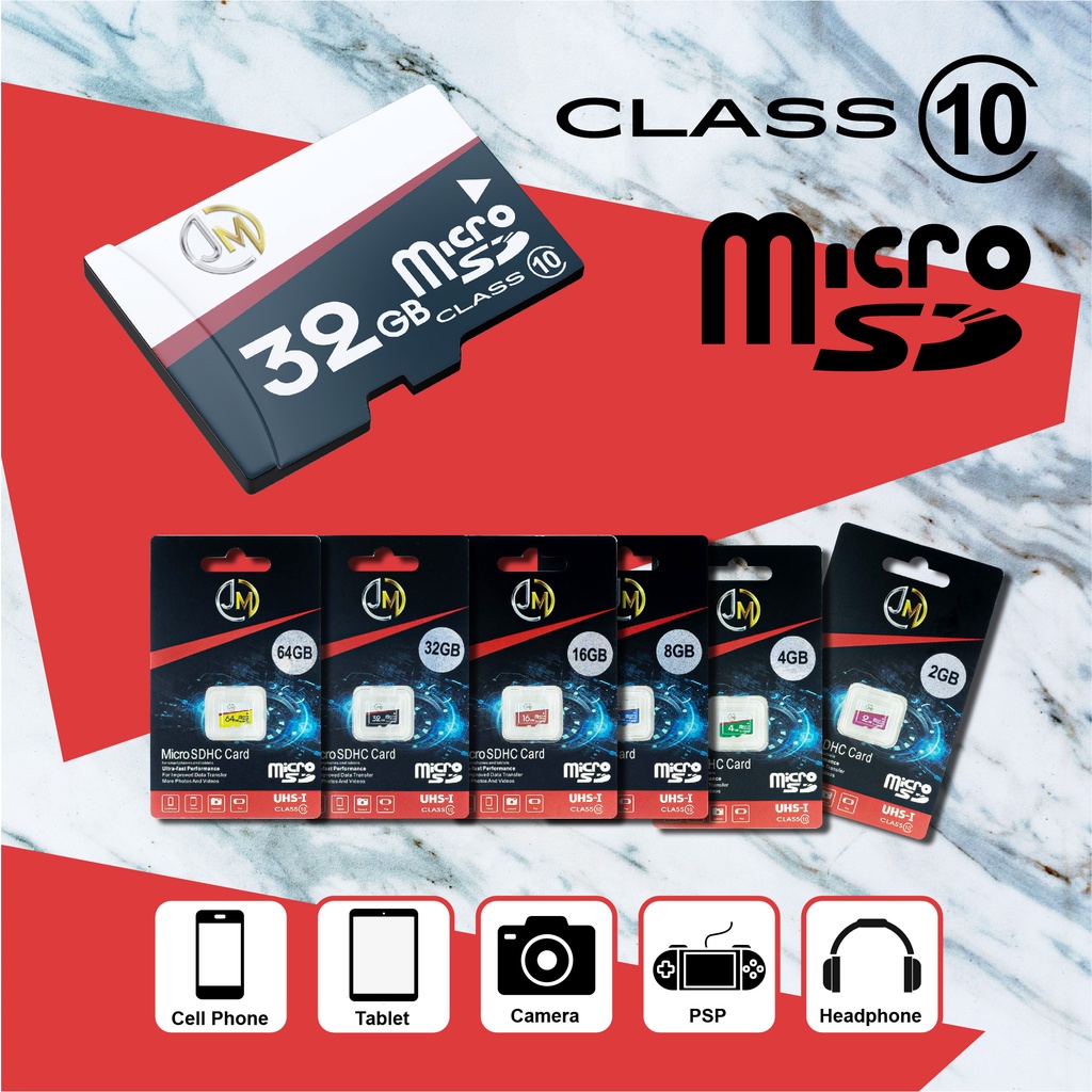 micro-sd-cards-เมมเมอรี่การ์ด-ขนาดความจุ-2-4-8-16-32-64gb-เหมาะสำหรับเก็บภาพและวีดีโอได้มากยิ่งขึ้น-เหมาะสำหรับ-mp3-ท