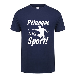 GILDAN เสื้อยืดแขนสั้น คอกลม ผ้าฝ้าย พิมพ์ลาย Petanque Boule สําหรับผู้ชายสามารถปรับแต่งได้