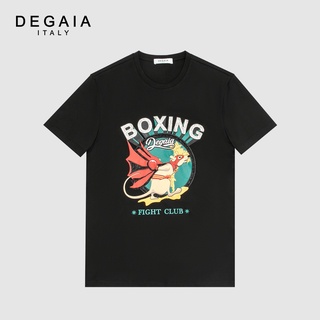 【🔥🔥】Degaia เสื้อยืดลําลอง แขนสั้น พิมพ์ลายการ์ตูนสัตว์ แฟชั่นฤดูร้อน สําหรับผู้ชาย