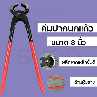 คีมปากนกแก้ว คีม ครีมปากนกแก้ว เครื่องมือช่าง คีมมัดลวด ตัดลวด ตัดโลหะ คีมผูกลวด