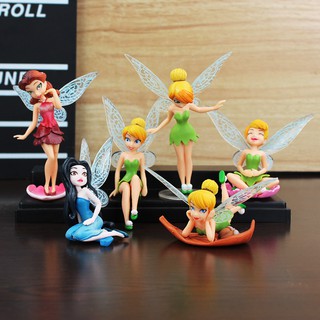 Tinker Bell ชุดตกแต่งเค้ก อุปกรณ์วันเกิด ตกแต่งเค้กวันเกิด